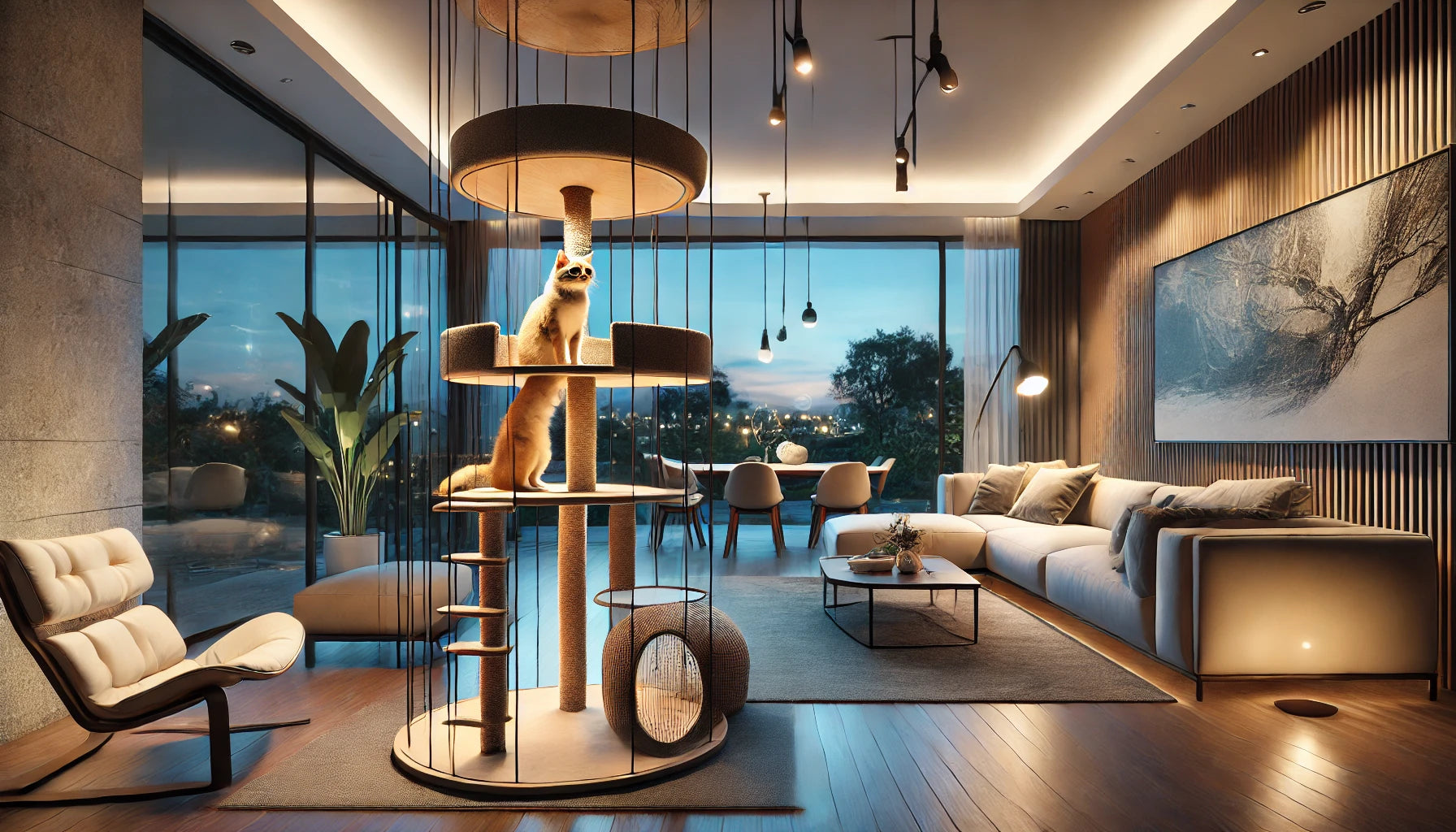 arbre a chat interieur design