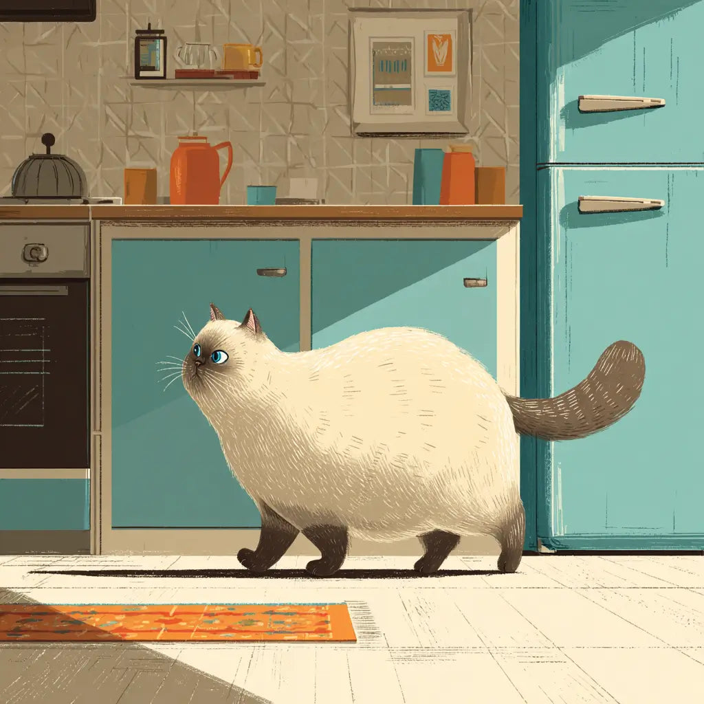 chat obese illustration