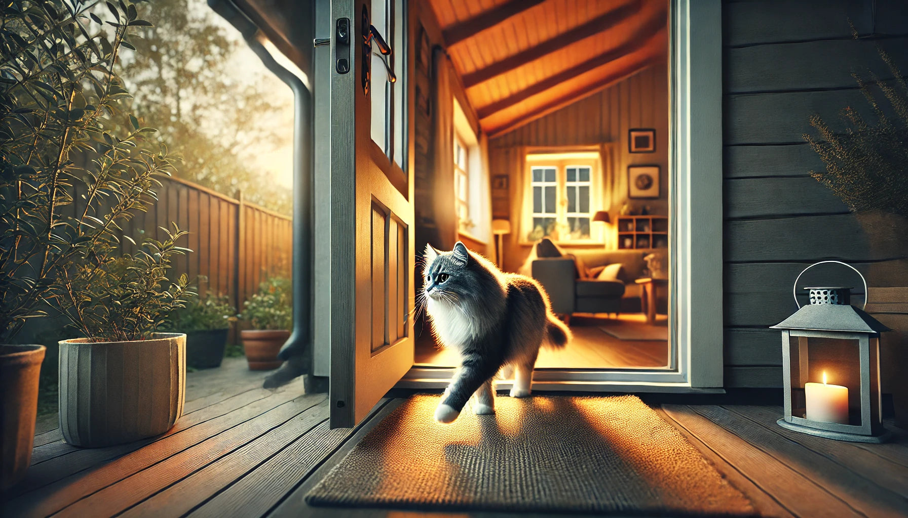 Mon chat ne rentre plus que pour manger : que faire ?