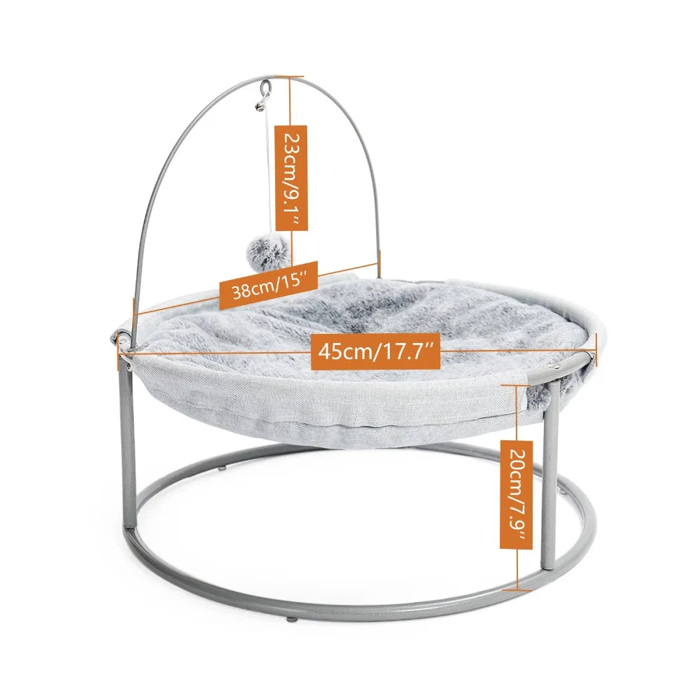 Panier Suspendu pour Chat avec Jouet intégré - MiaouVolant™