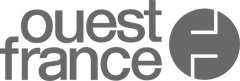 logo ouest france gris