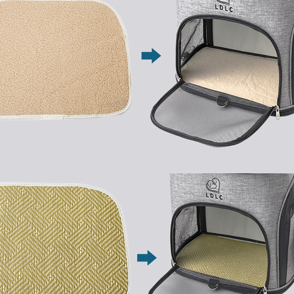 Grand sac à dos de transport pour chat