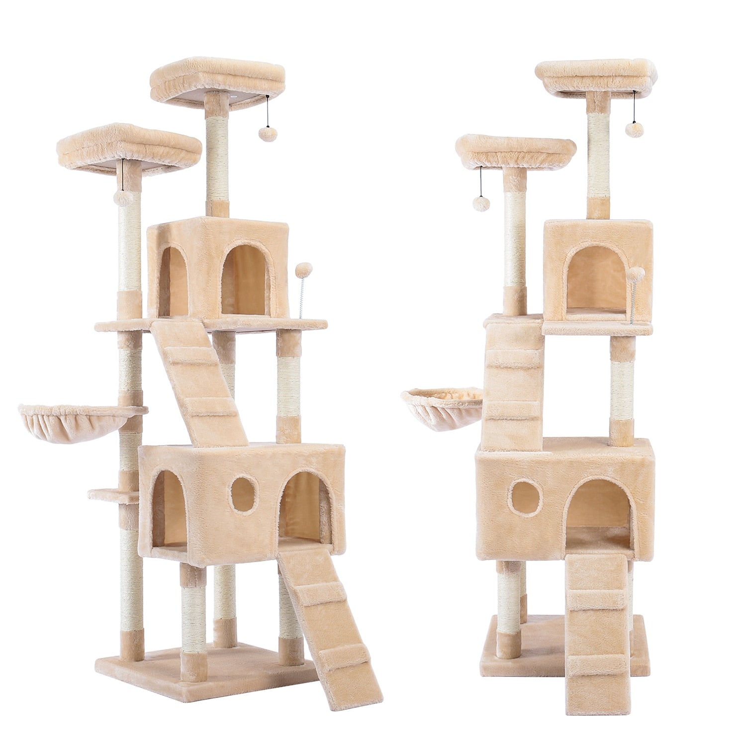 Arbre à chat 170cm beige - Constellation des Matous