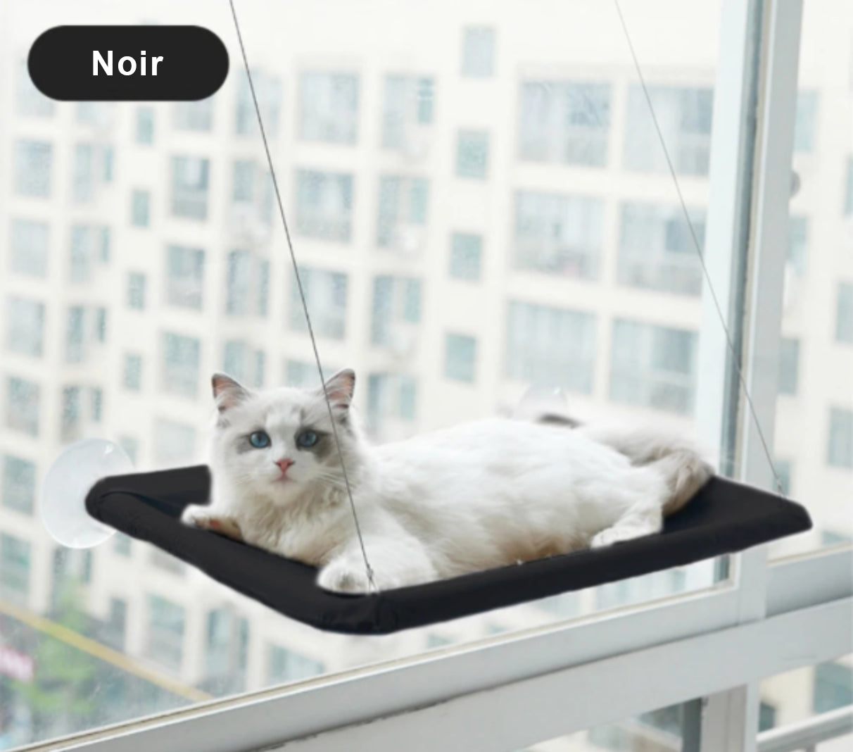 Hamac pour chat fenêtre suspendue