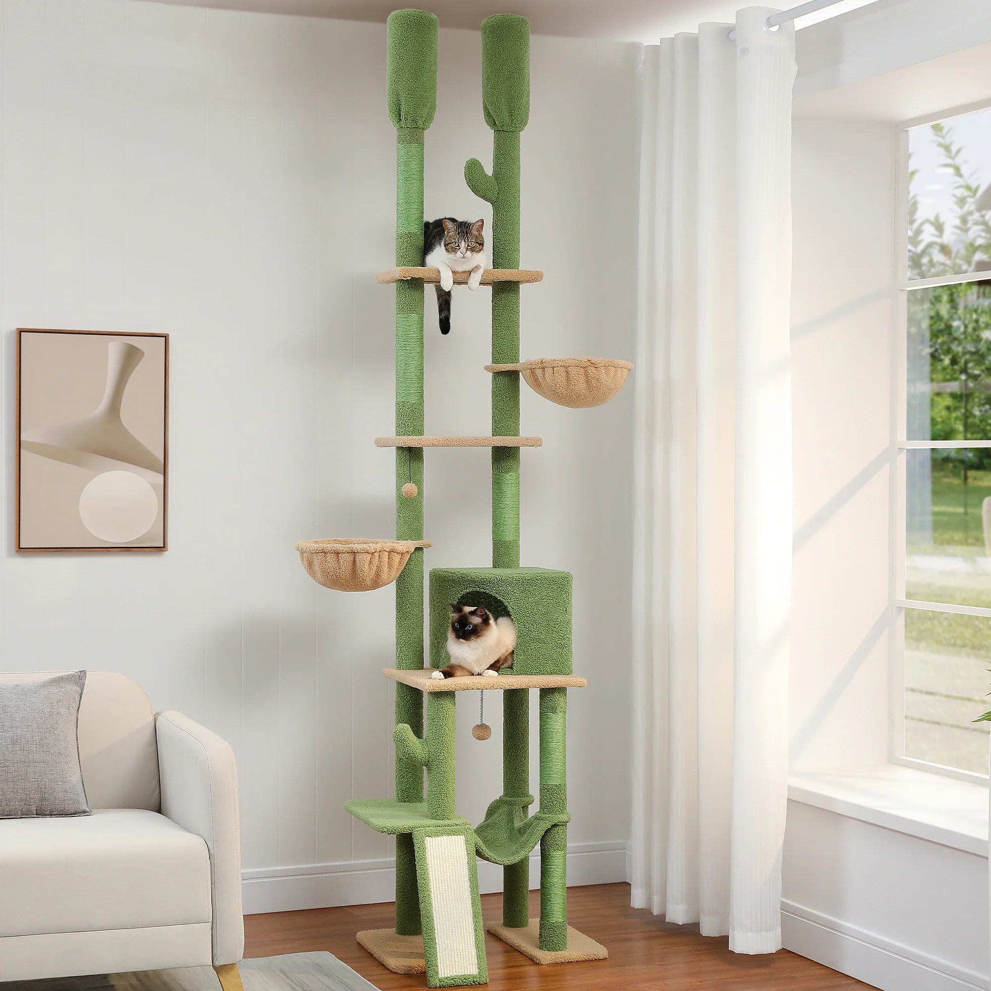 arbre à chat cactus xxl