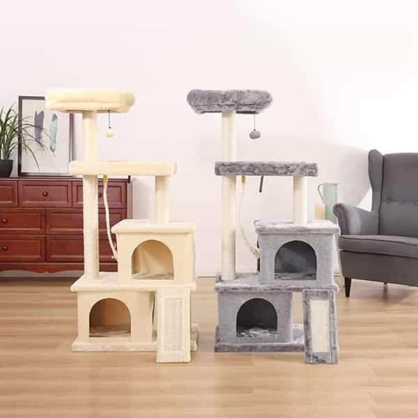 Arbre à chat 130 cm - La Cité des Chats Curieux