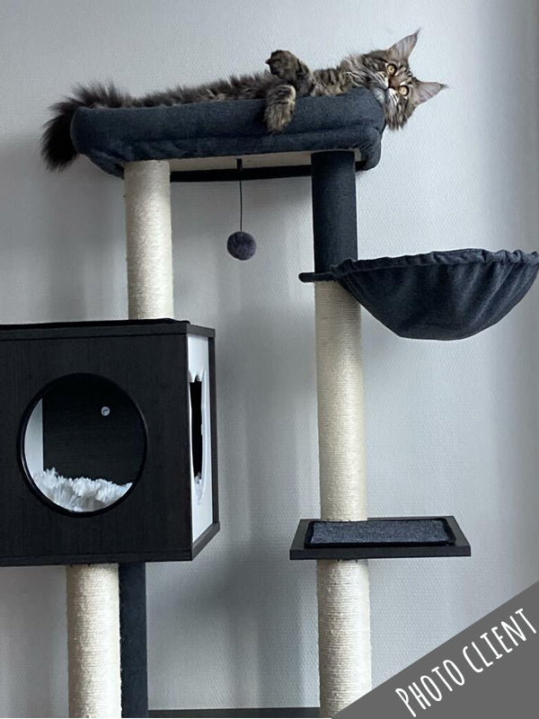 Arbre a chat hauteur 150 cm - Le Château Chatoyant