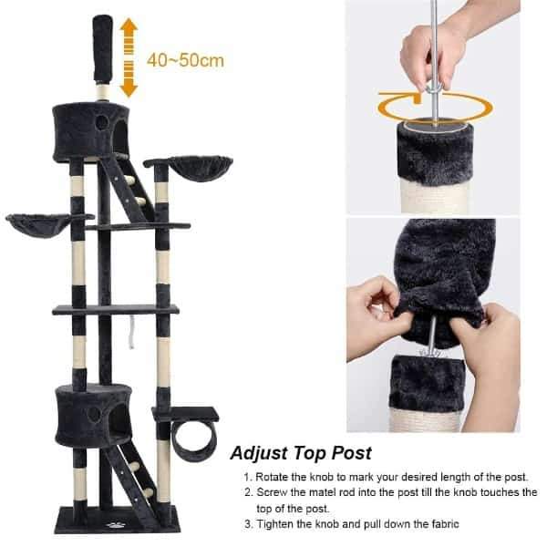 Arbre à chat 2 mètres à 2m60 - Jungle Urbaine