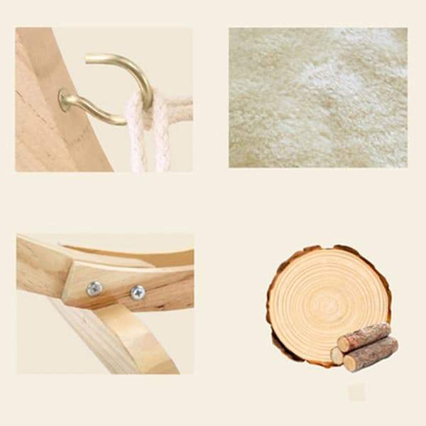 Hamac pour chat en bois
