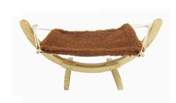 Hamac pour chat en bois