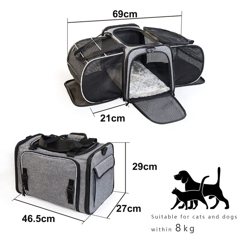 Sac de transport pour chat XXL