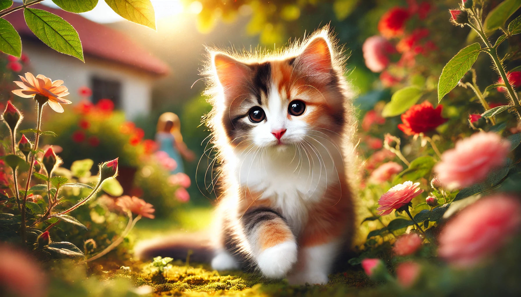 chaton femelle tri couleurs