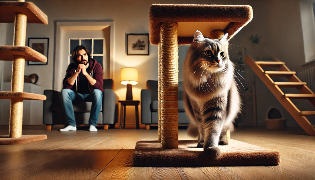 pourquoi mon chat ne va plus sur son arbre à chat