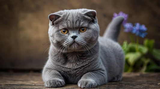 scottish fold bleu