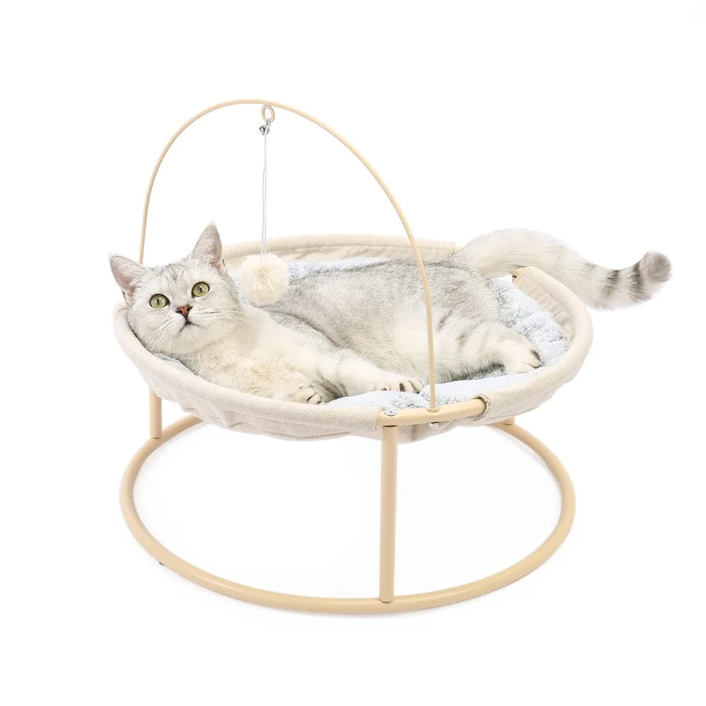 Panier Suspendu pour Chat avec Jouet intégré - MiaouVolant™