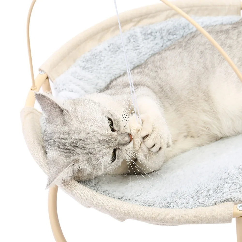 Panier Suspendu pour Chat avec Jouet intégré - MiaouVolant™