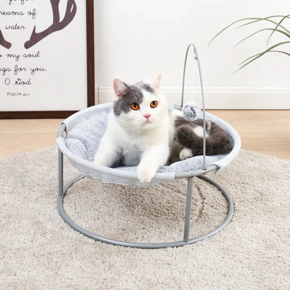 Panier Suspendu pour Chat avec Jouet intégré - MiaouVolant™