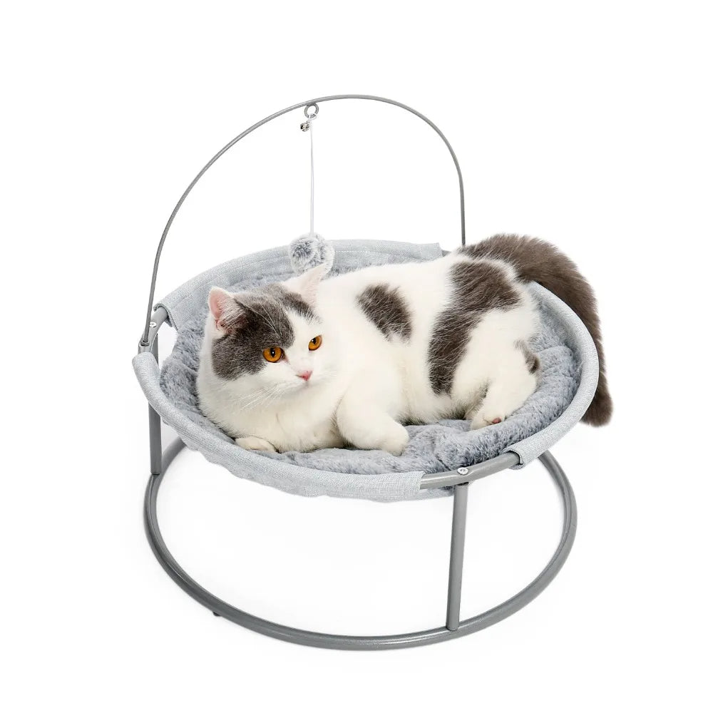 Panier Suspendu pour Chat avec Jouet intégré - MiaouVolant™