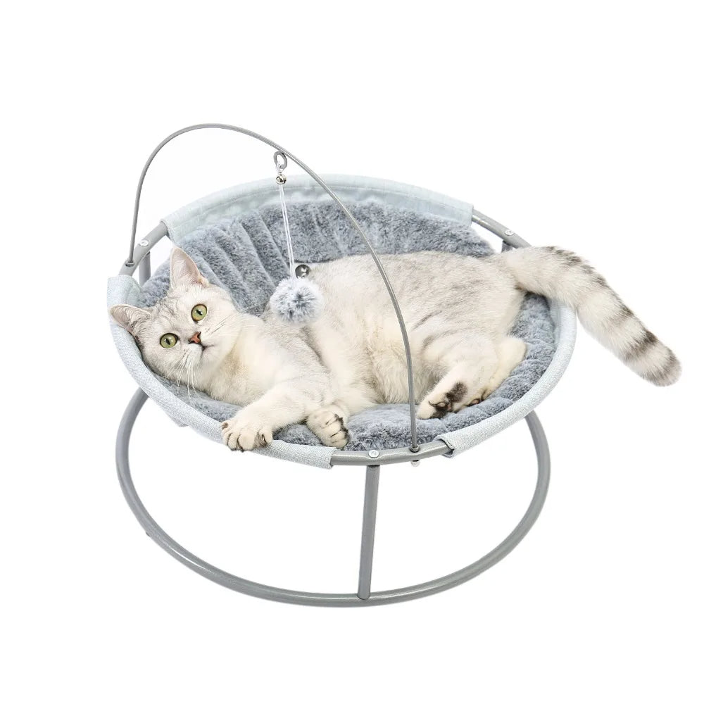 Panier Suspendu pour Chat avec Jouet intégré - MiaouVolant™