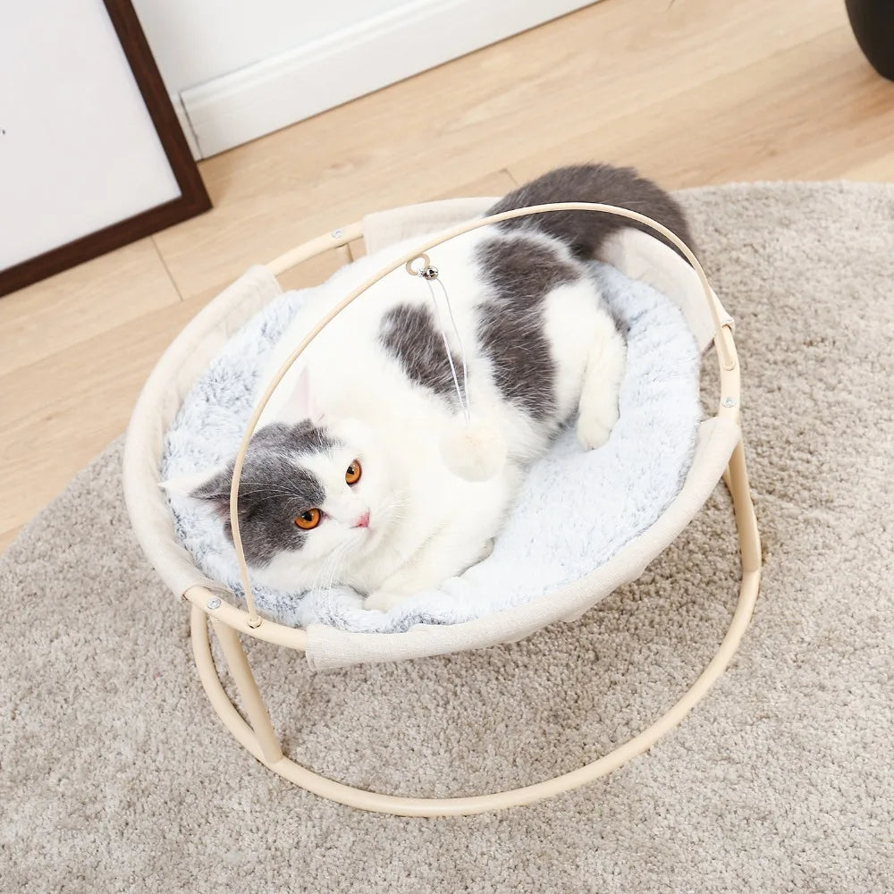 Panier Suspendu pour Chat avec Jouet intégré - MiaouVolant™